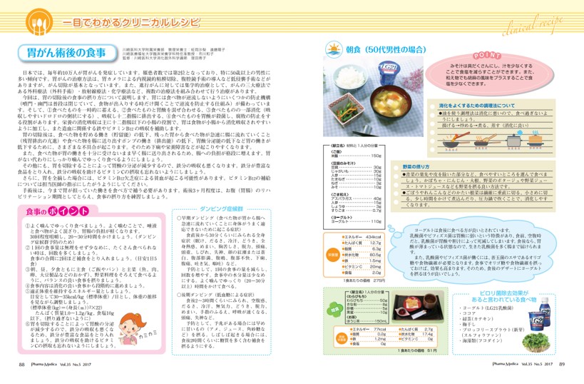 胃がん術後の食事1
