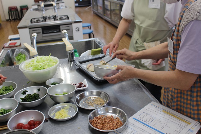 栄養部　料理教室2