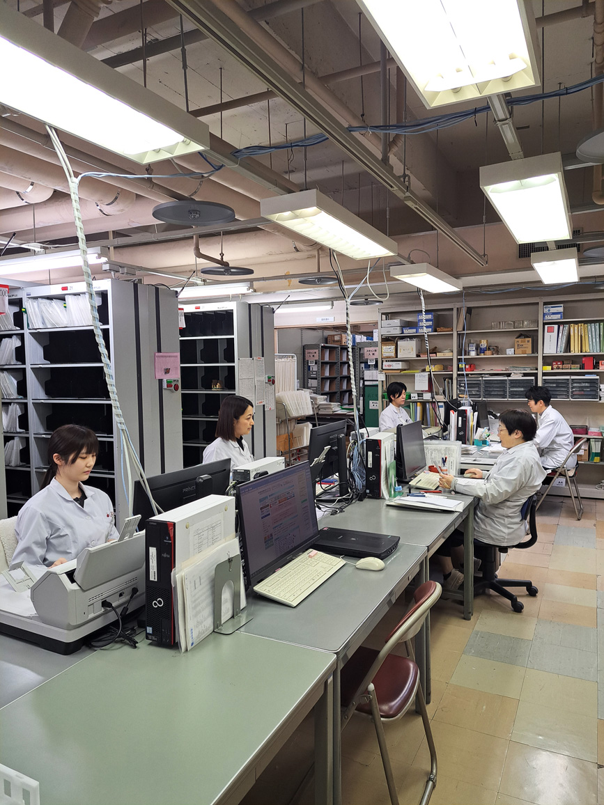 医療資料部　スキャン業務