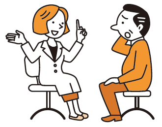 肥満症の治療について　説明絵