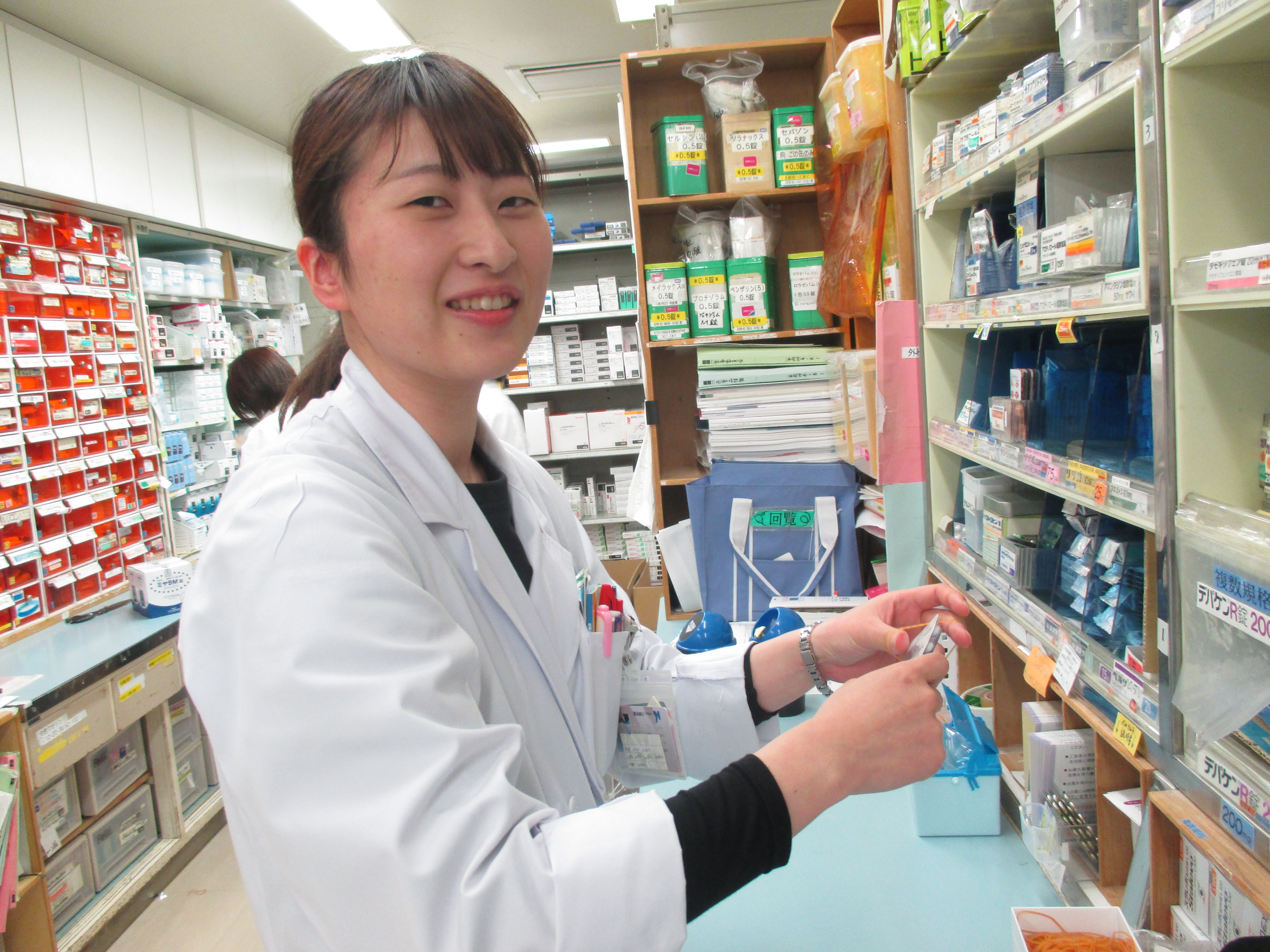 川崎医科大学附属病院 薬剤部 職場の先輩たち