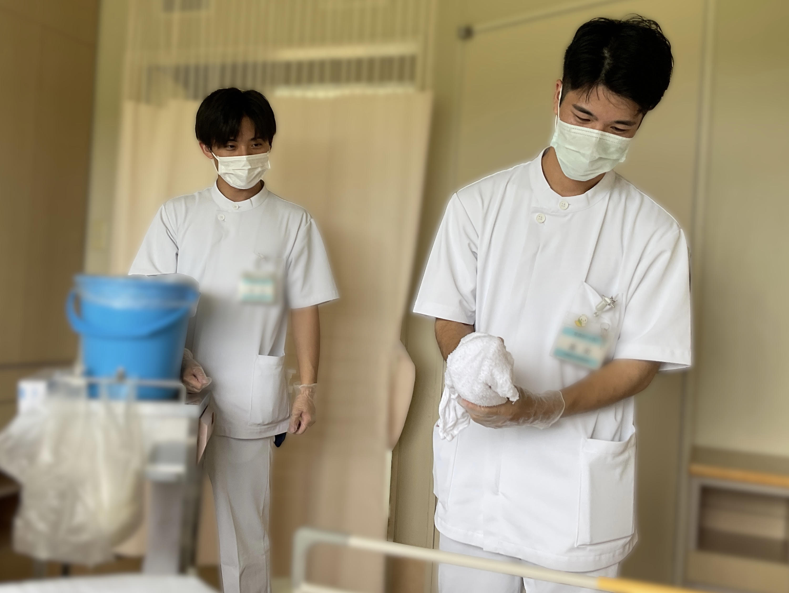 清潔援助を行います