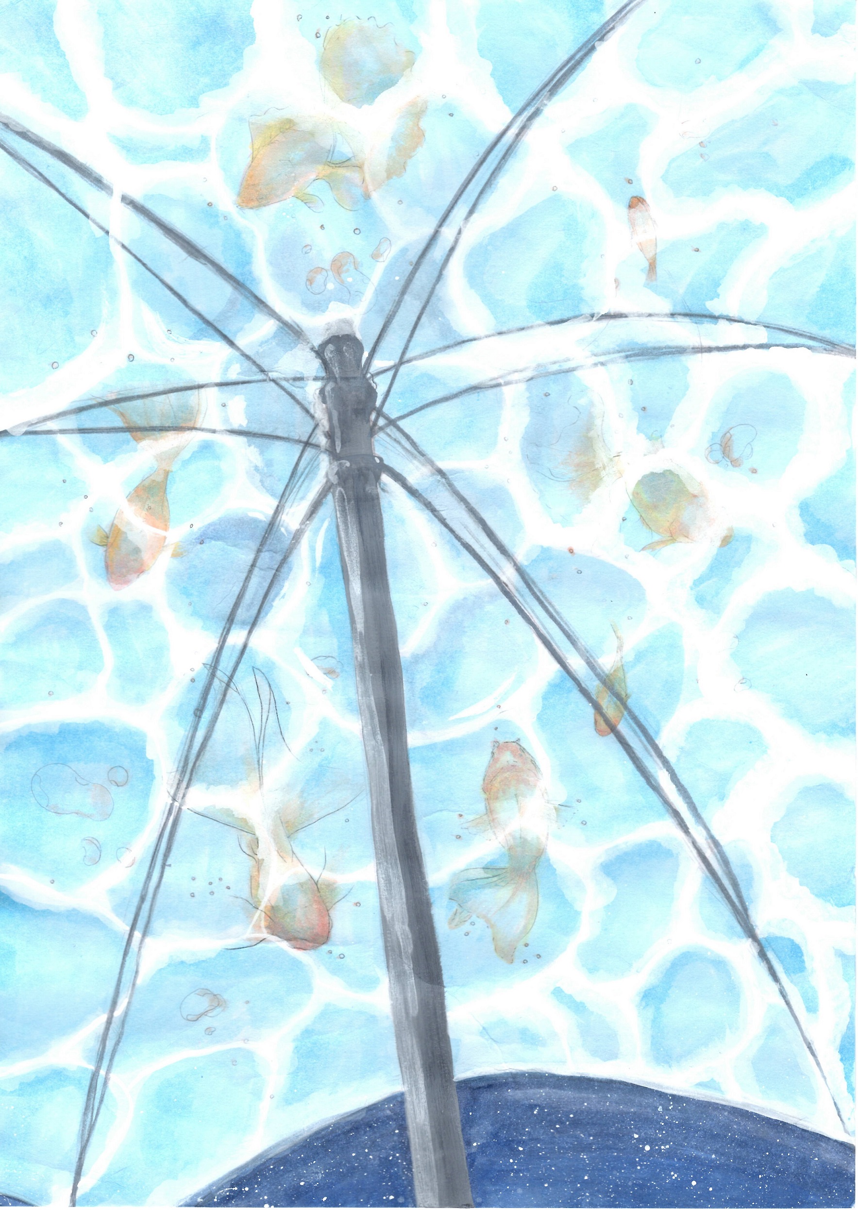 水の中