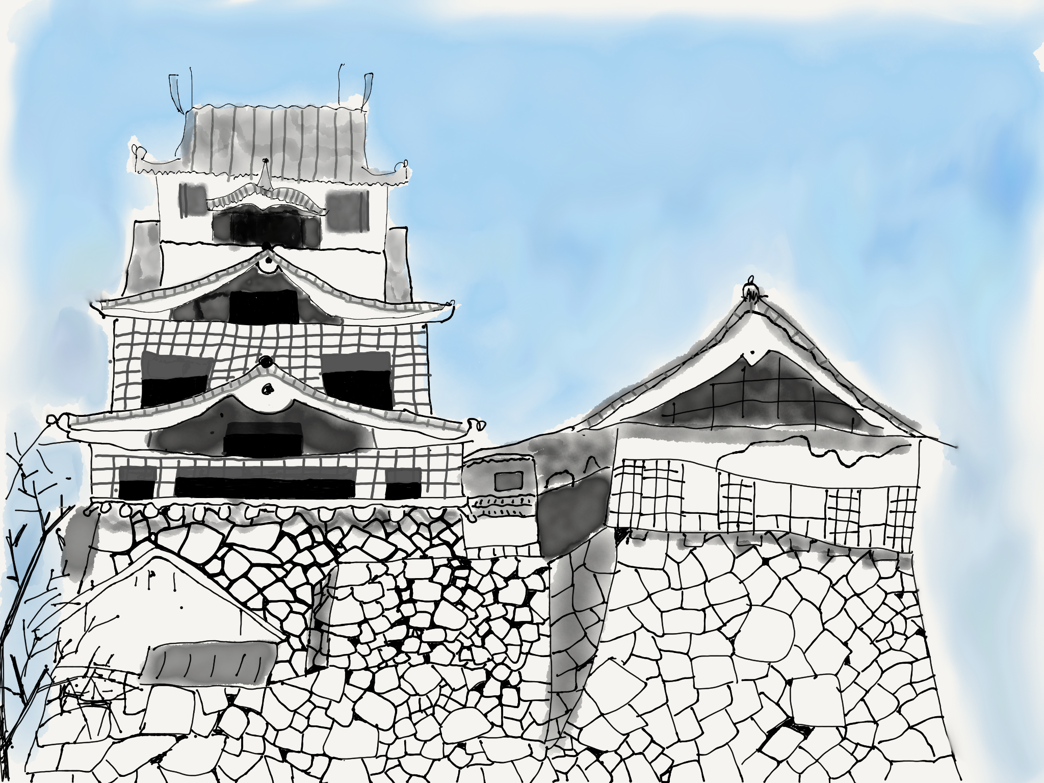 思い出の熊本城
